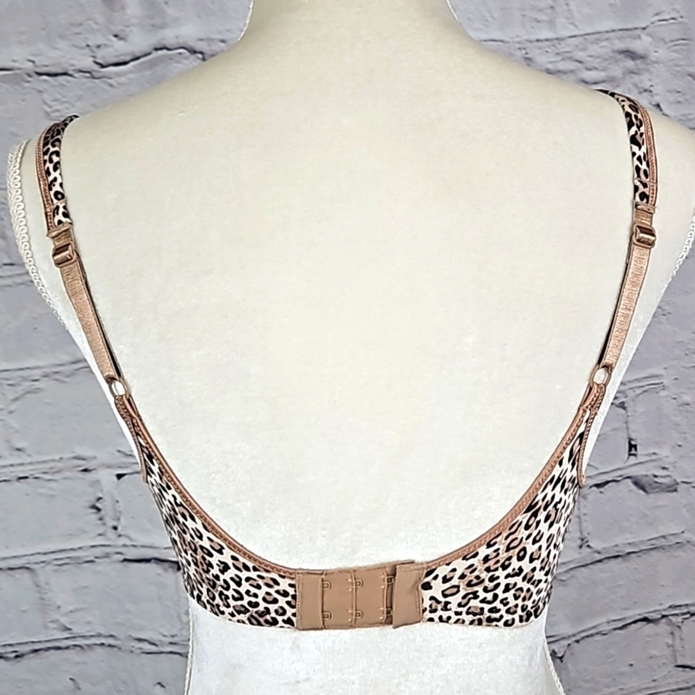 Bali 34C Underwire Chetah Print Style 3470 Bra NWT - Picture 3 of 10